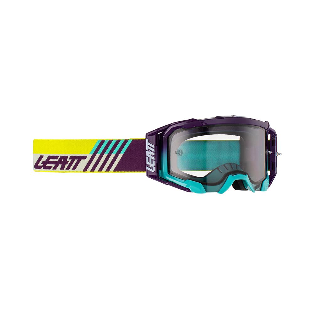 Leatt 2024 Goggles Velocity 5.5 Indigo - Grey Lens